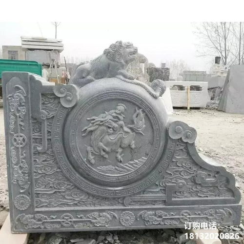 石雕招財抱鼓石 郴州石雕塑抱鼓石制作廠