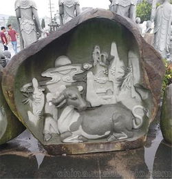 廠家直銷巖洞動物浮雕 十二生肖沉雕工藝品 公園工廠景觀雕塑